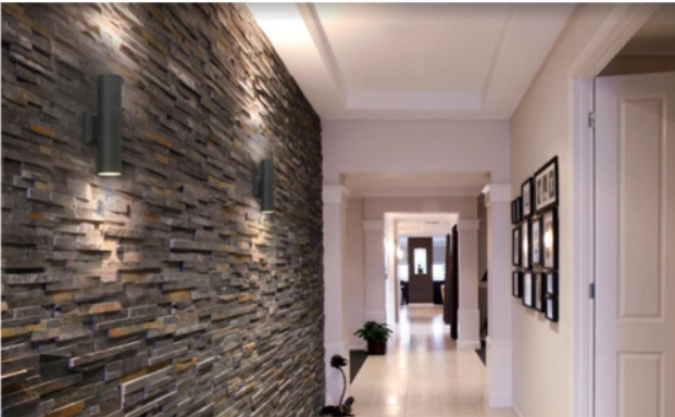 LED 경관 조명 방수등 벽등 외부 전구색 동도금