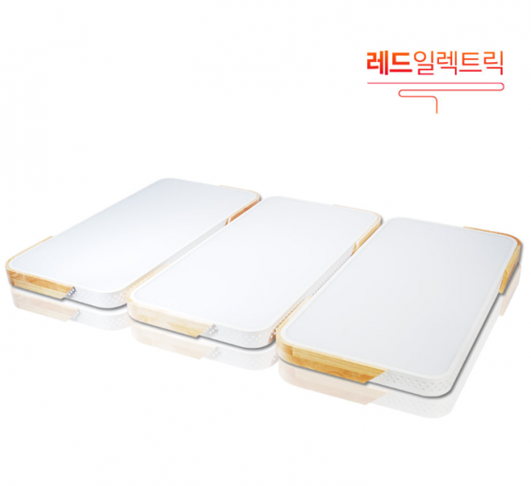 레드 LED 슬림 우드